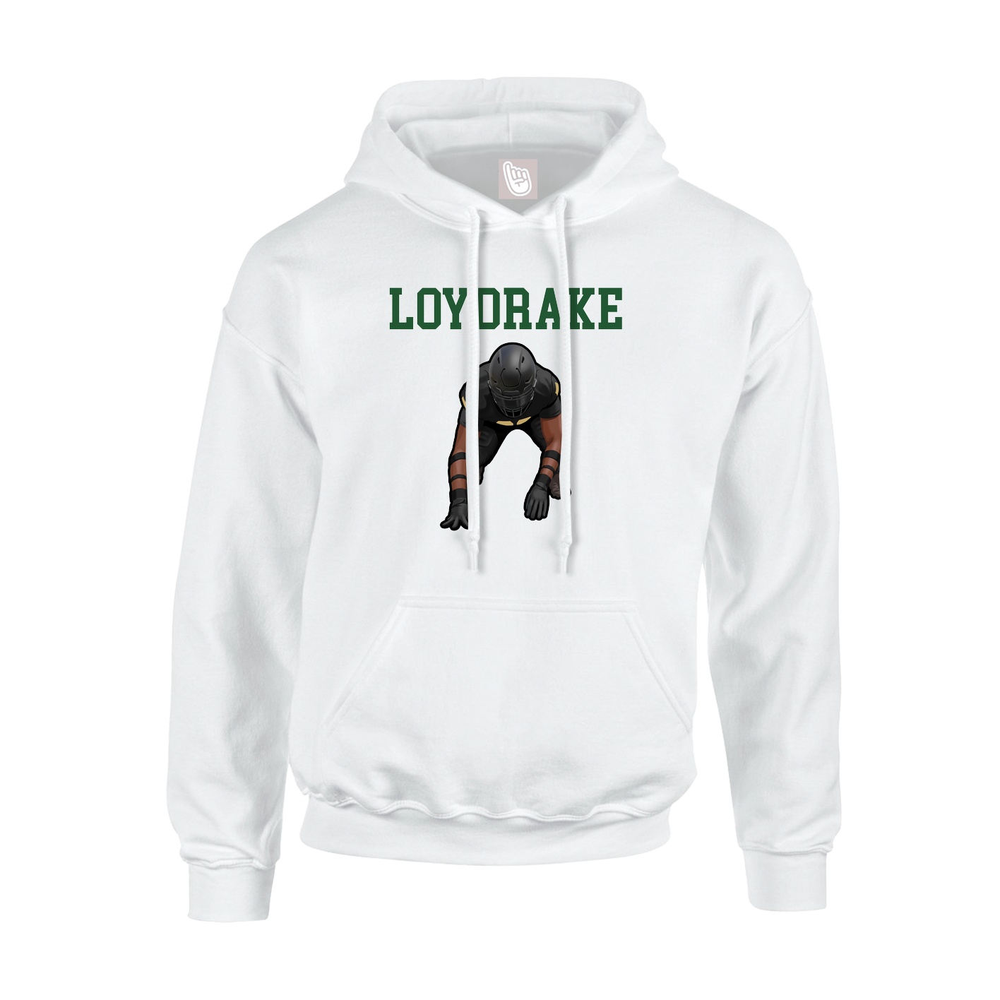 Youth Hoodie — Shirsey in White