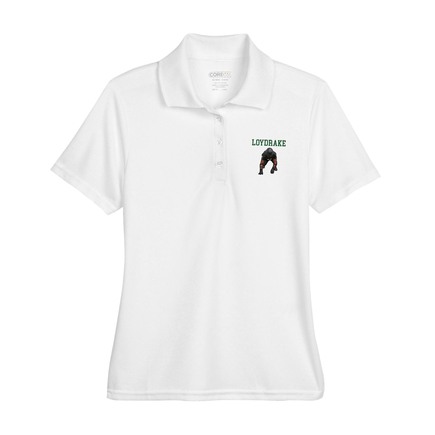 Womens Performance Polo — Shirsey in White