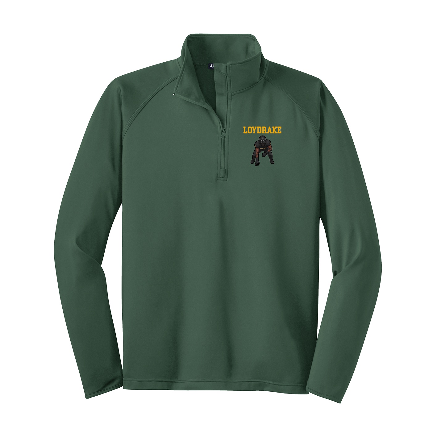 Q-Zip Pullover — Shirsey in Green