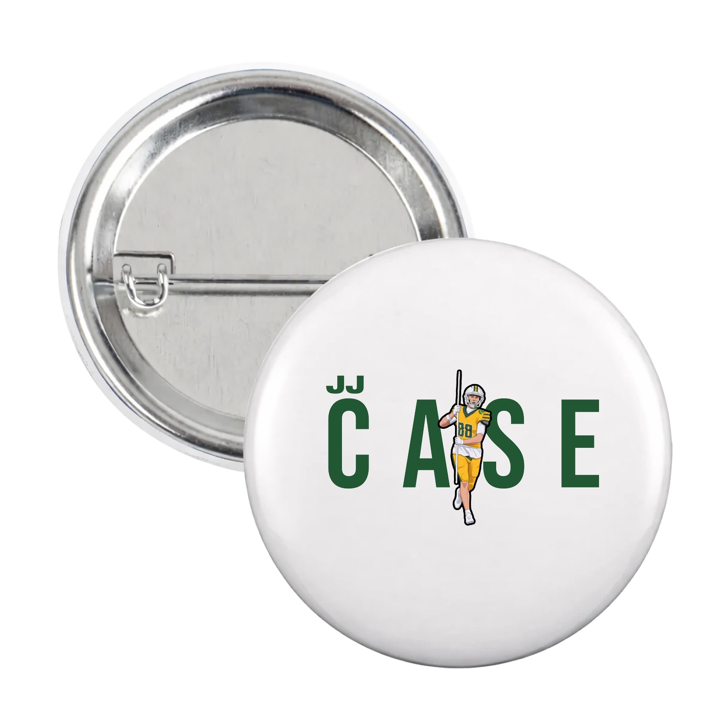 Game Day Button — Player Name in White