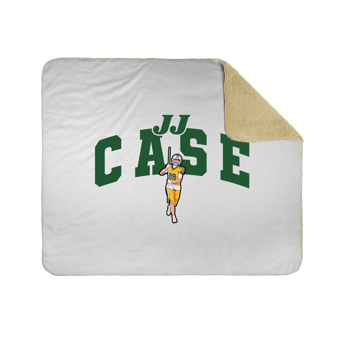 Throw Blanket — Signature Arch in White