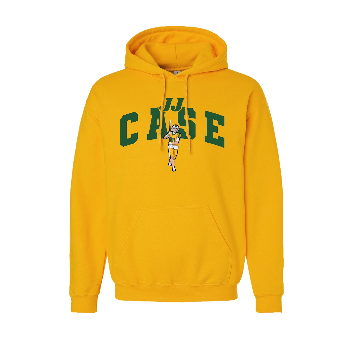 Youth Hoodie — Signature Arch in Gold