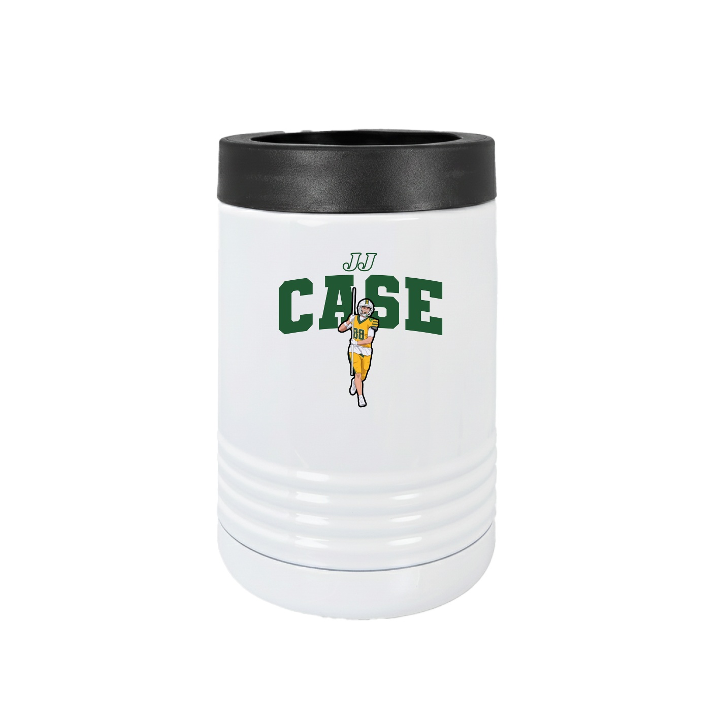 Beverage Holder — Name Arch in White