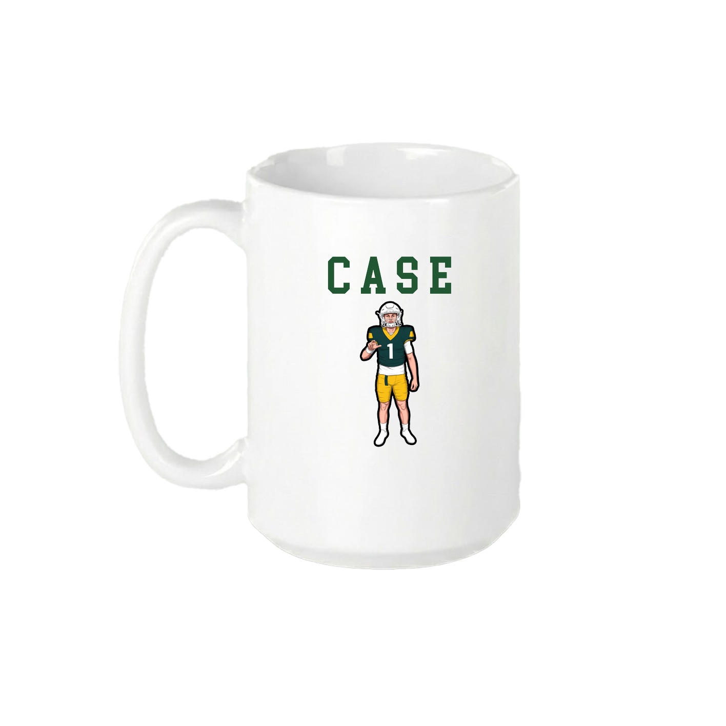 15oz Coffee Mug — Shirsey in White