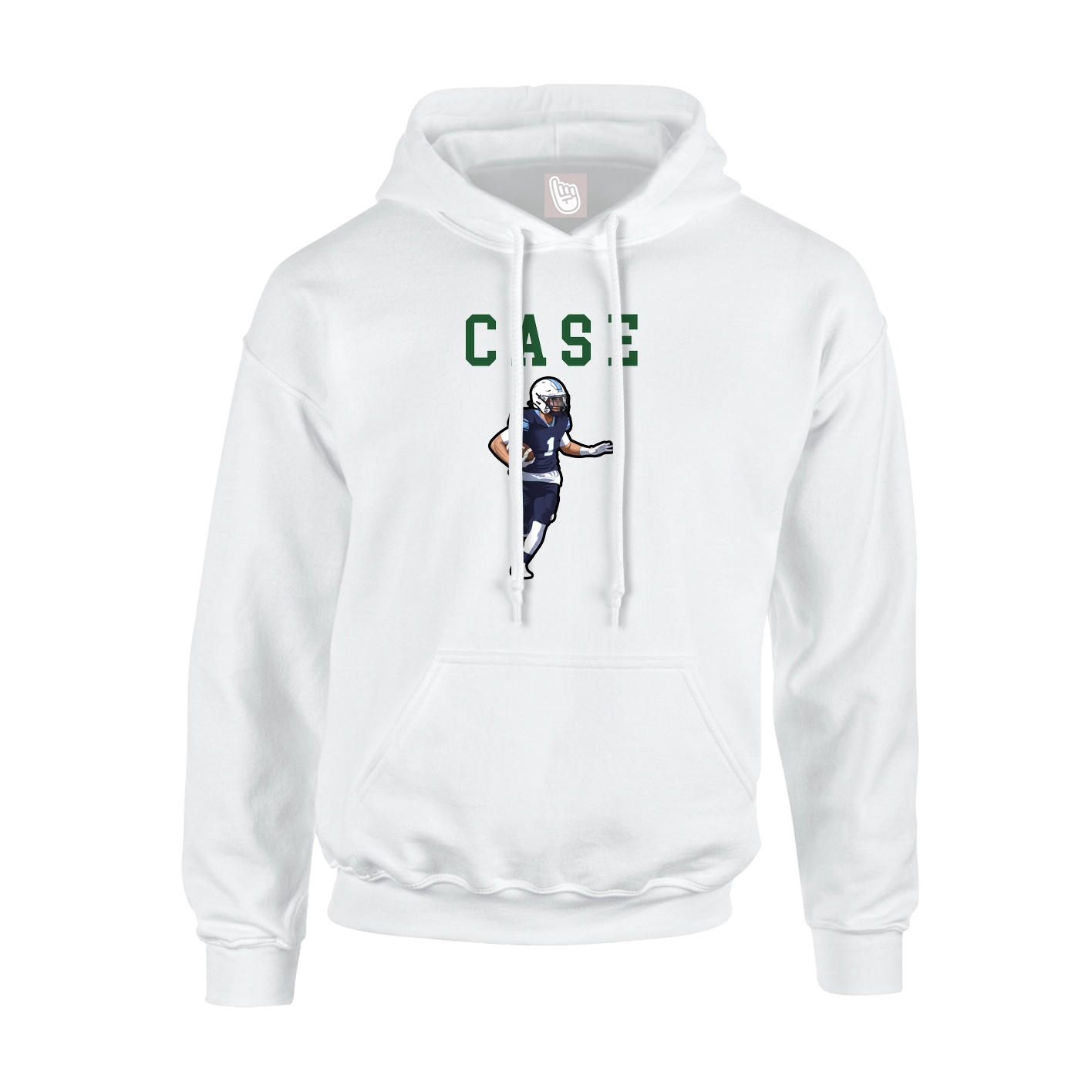 Hoodie — Shirsey in White
