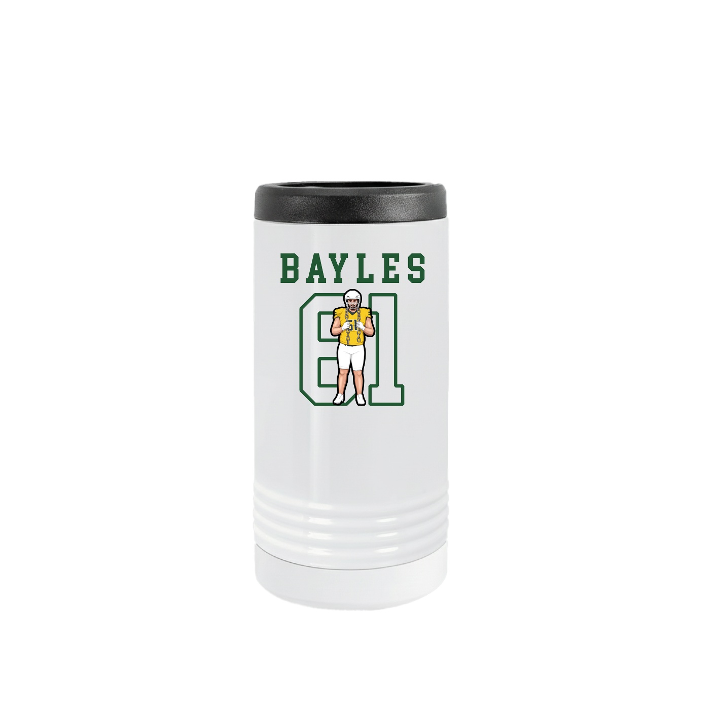 Slim Beverage Holder — Shirsey in White