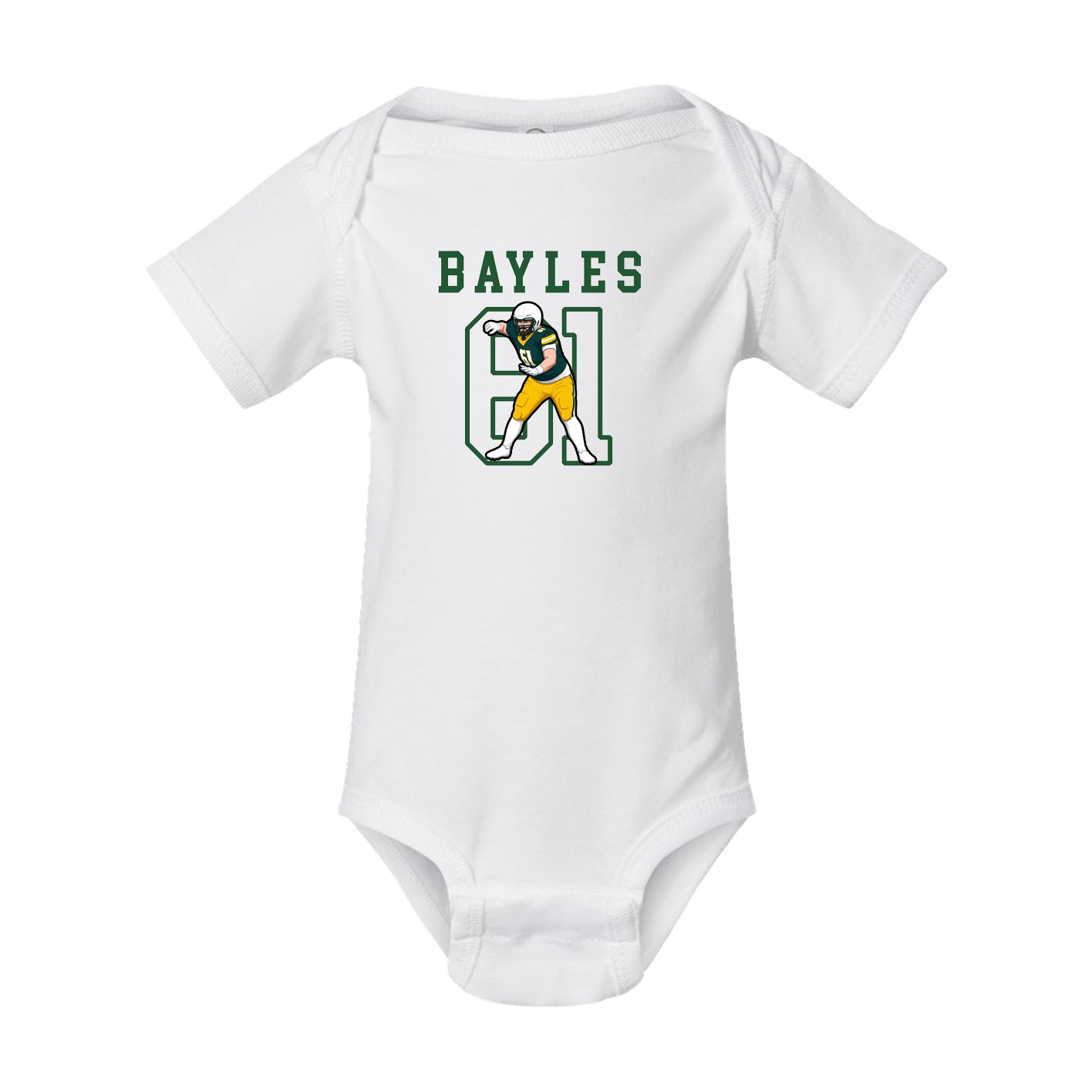 Baby Onesie — Shirsey in White