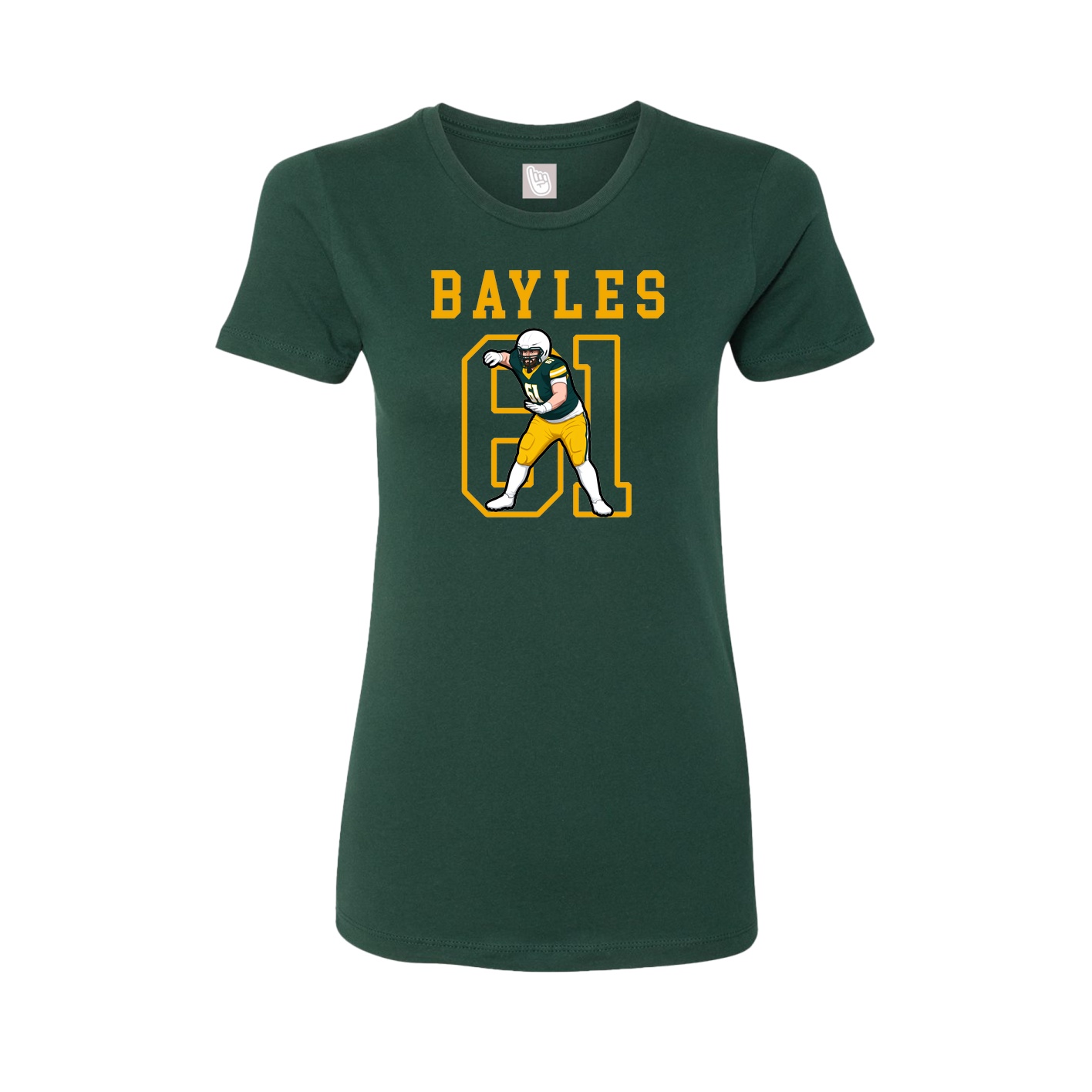 Fitted Women's Tee — Shirsey in Green