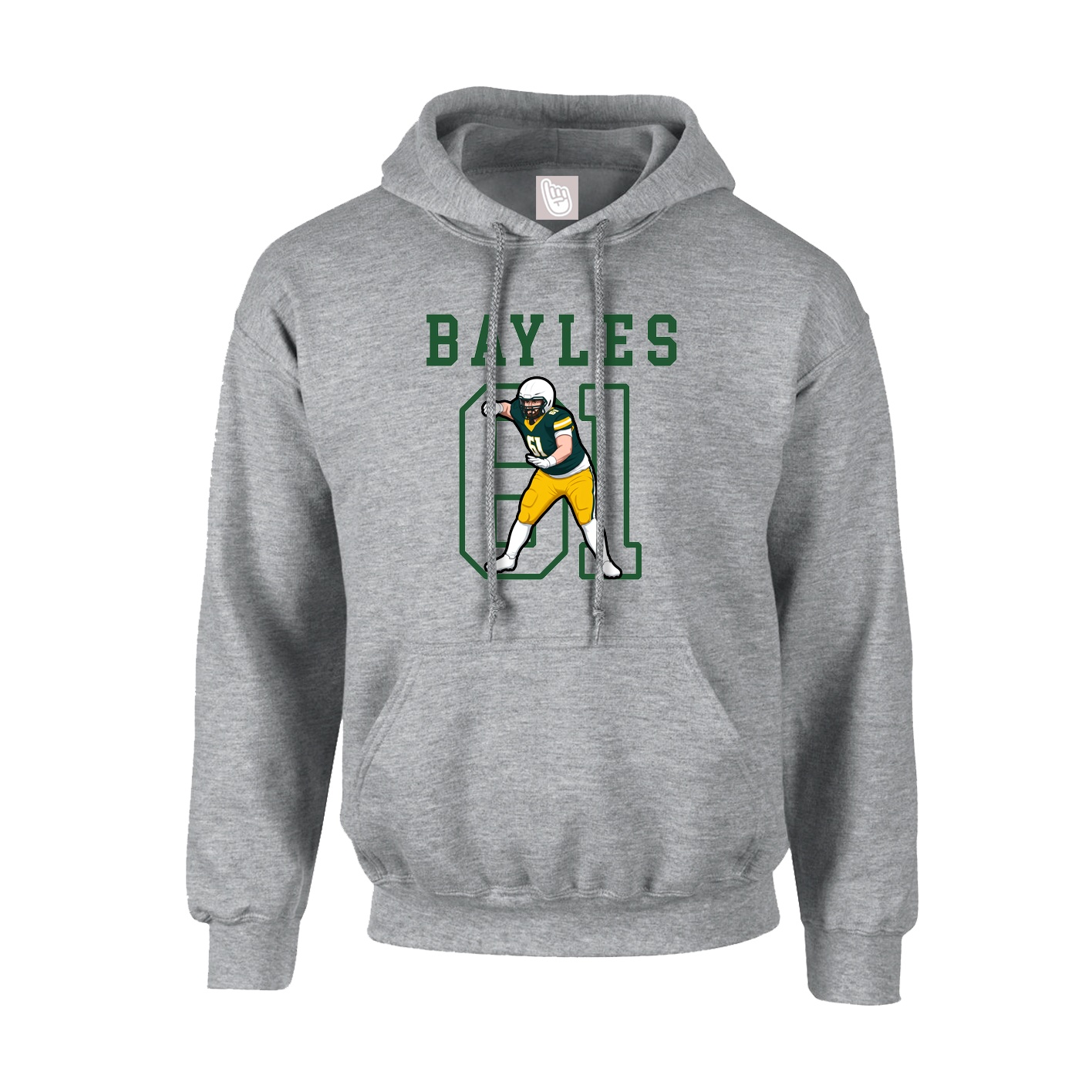 Youth Hoodie — Shirsey in Grey
