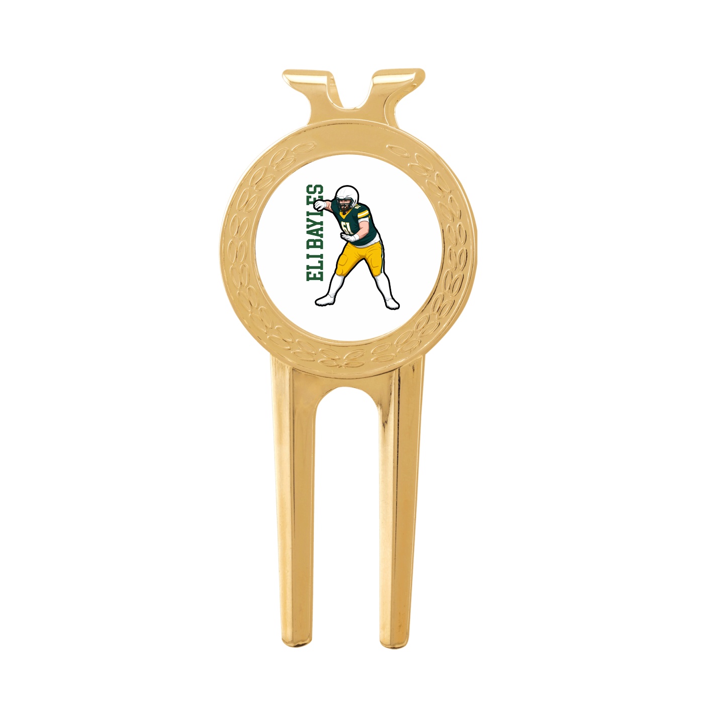 Divot Tool with Ball Marker — Name Vertical in Classic
