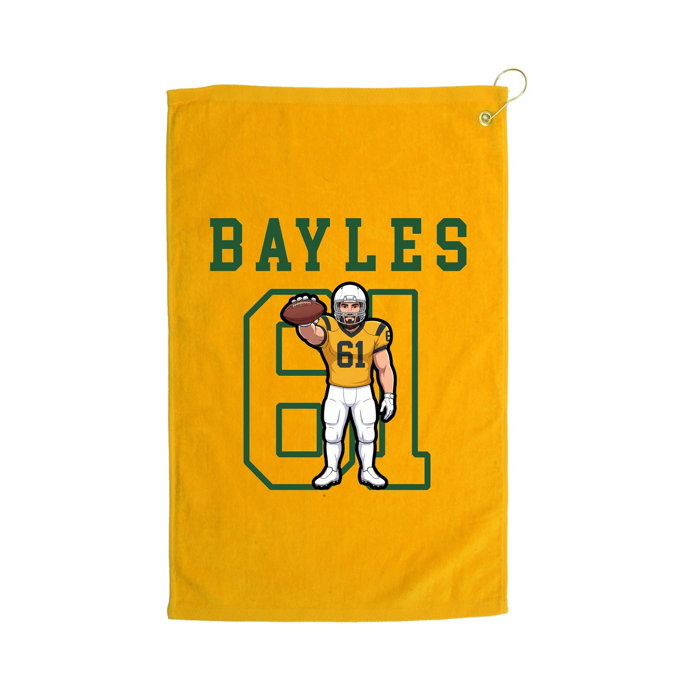 Golf Towel — Shirsey in Gold