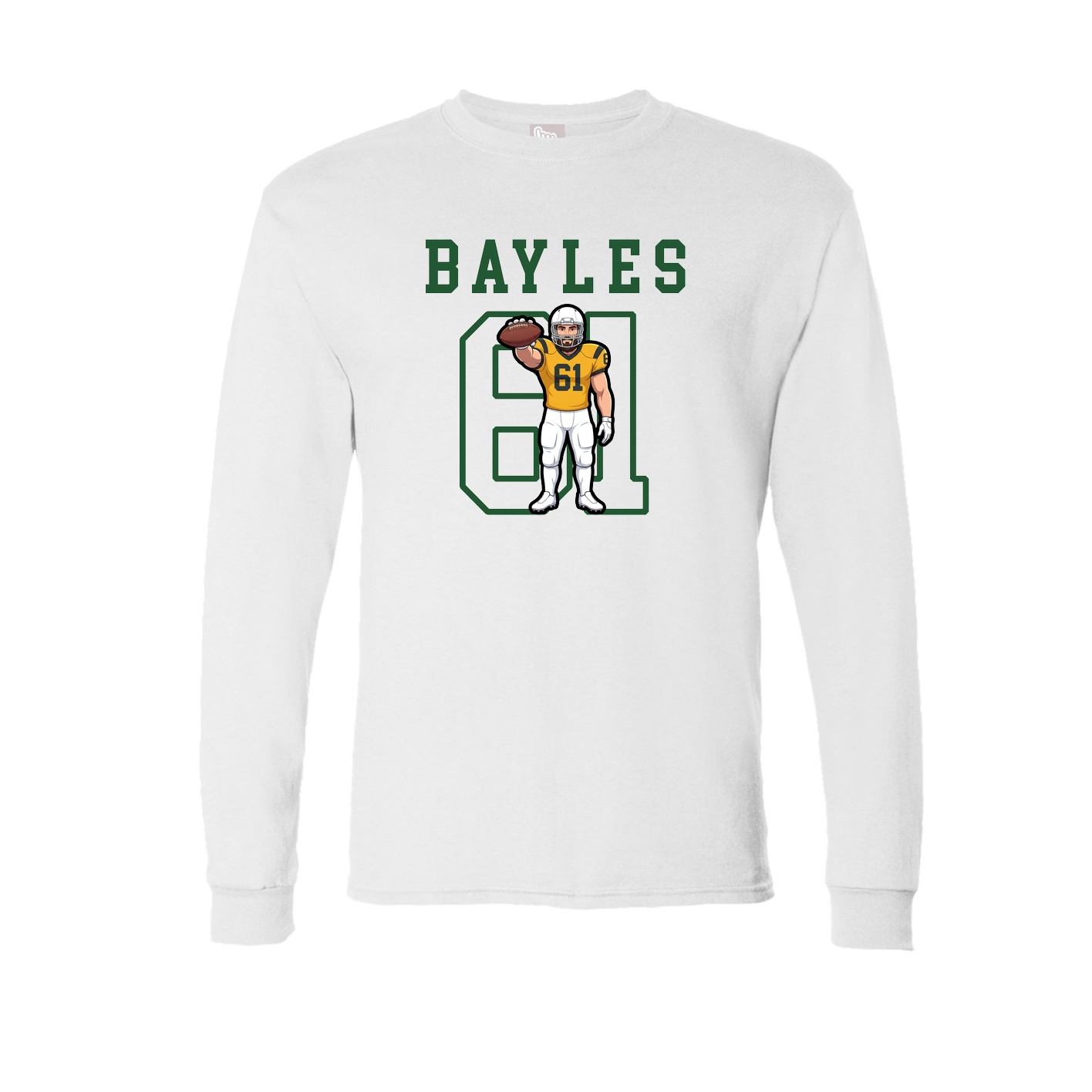 Long Sleeve Tee — Shirsey in White