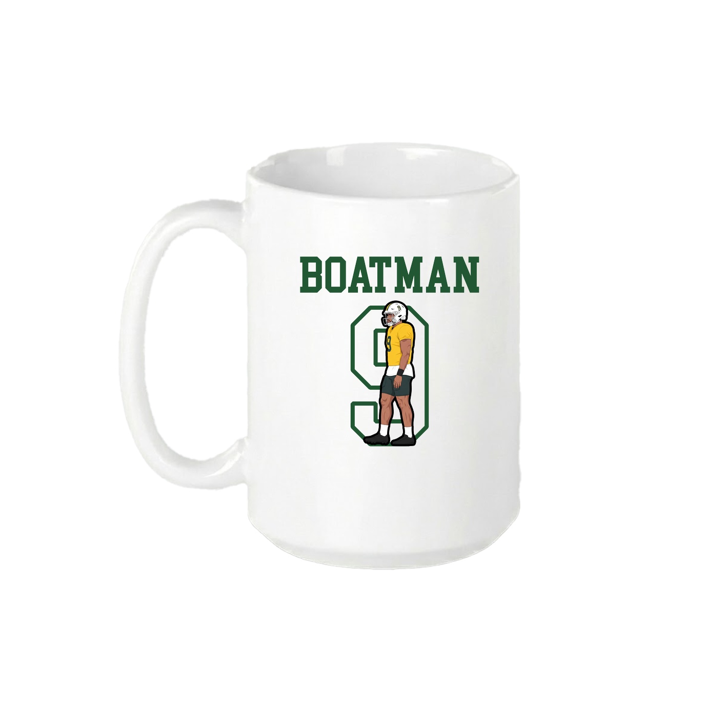 15oz Coffee Mug — Shirsey in White