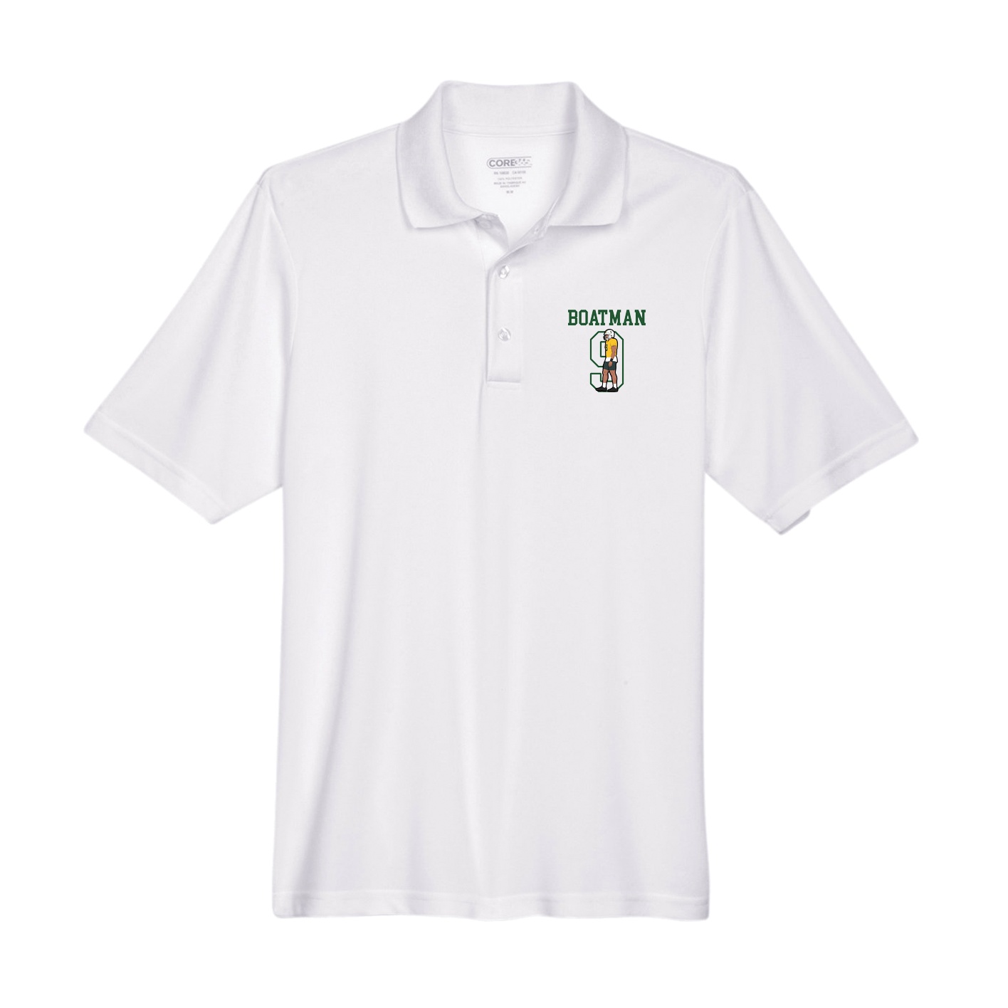 Performance Polo — Shirsey in White