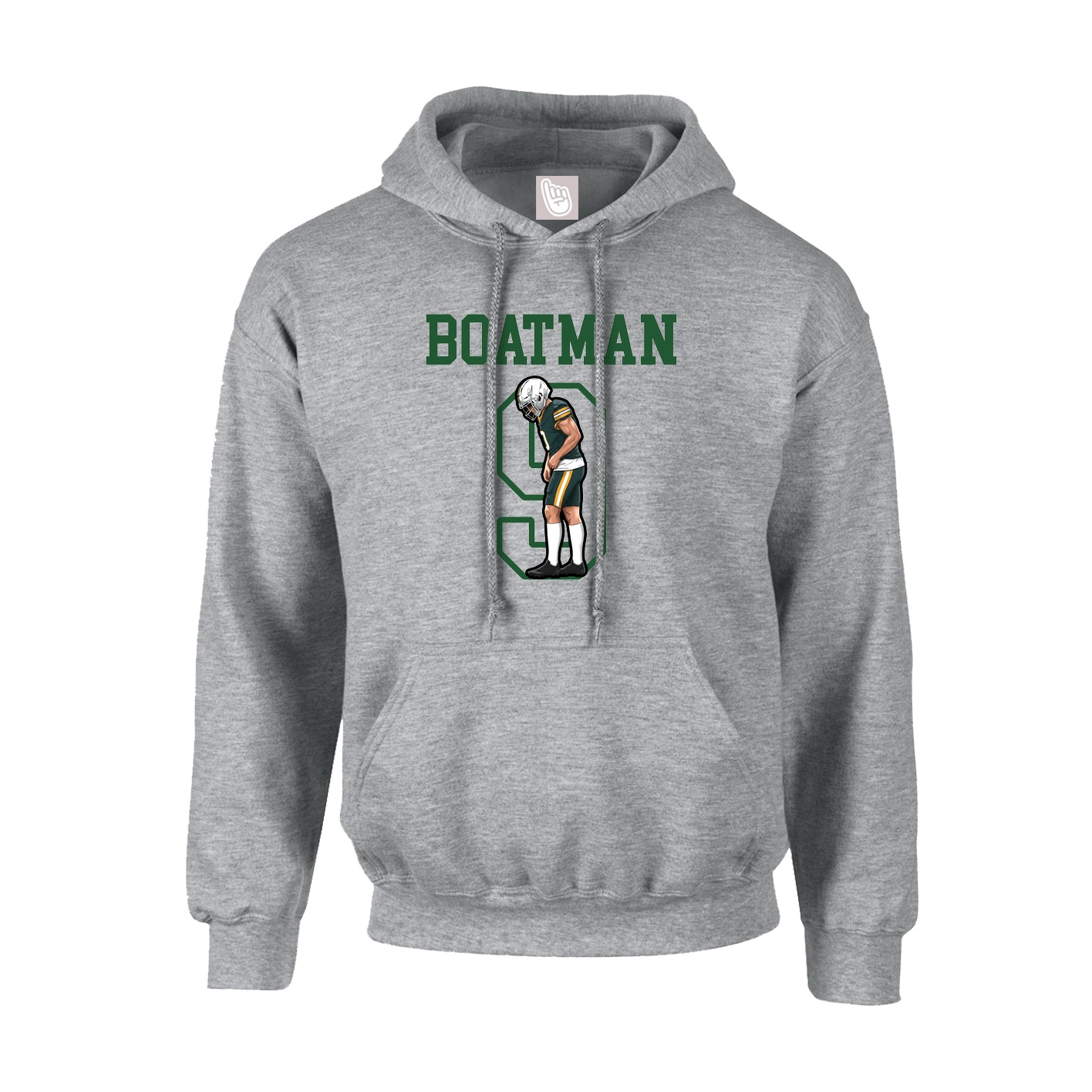 Hoodie — Shirsey in Grey