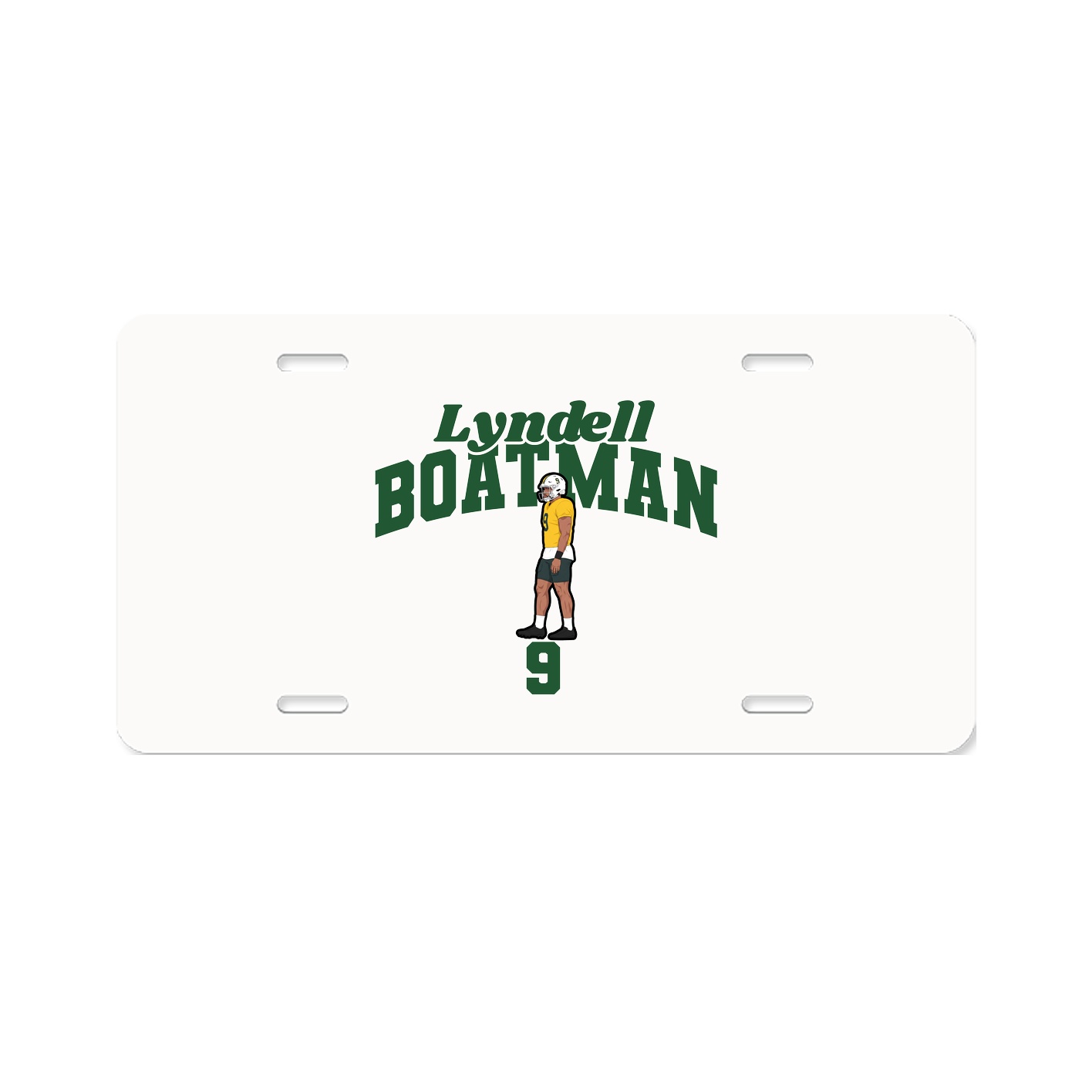 License Plate — Signature Arch in Classic