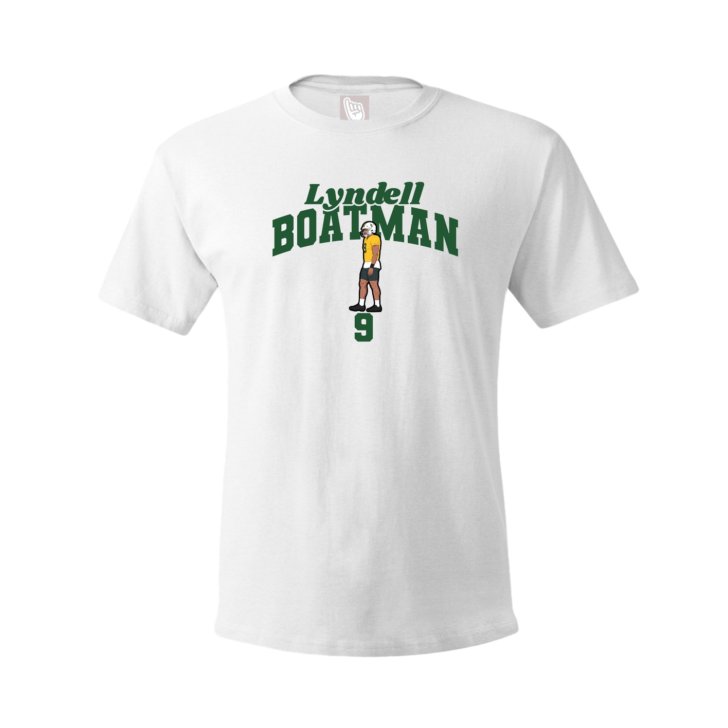 Youth Tee — Signature Arch in White