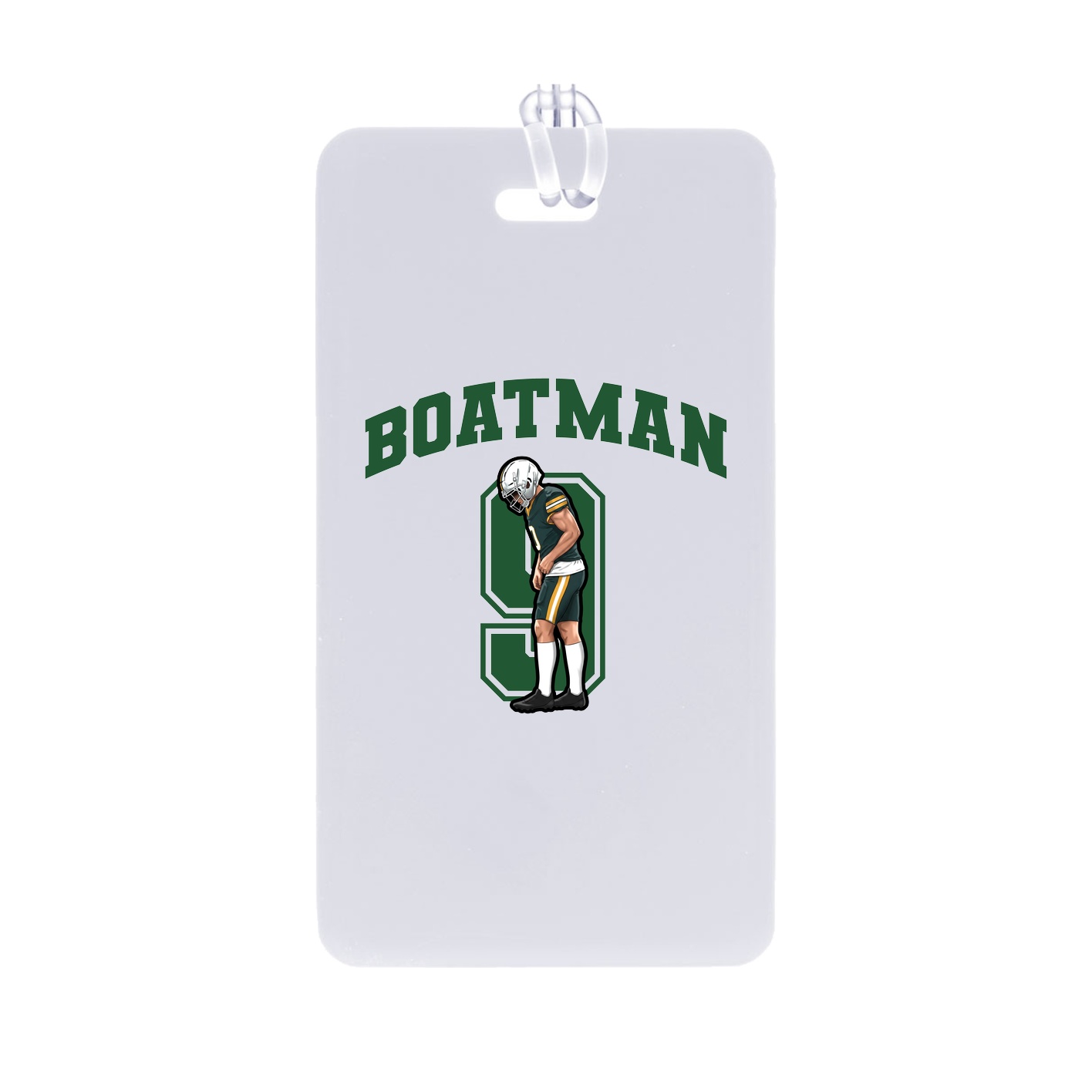 Bag Tag — Number in Classic