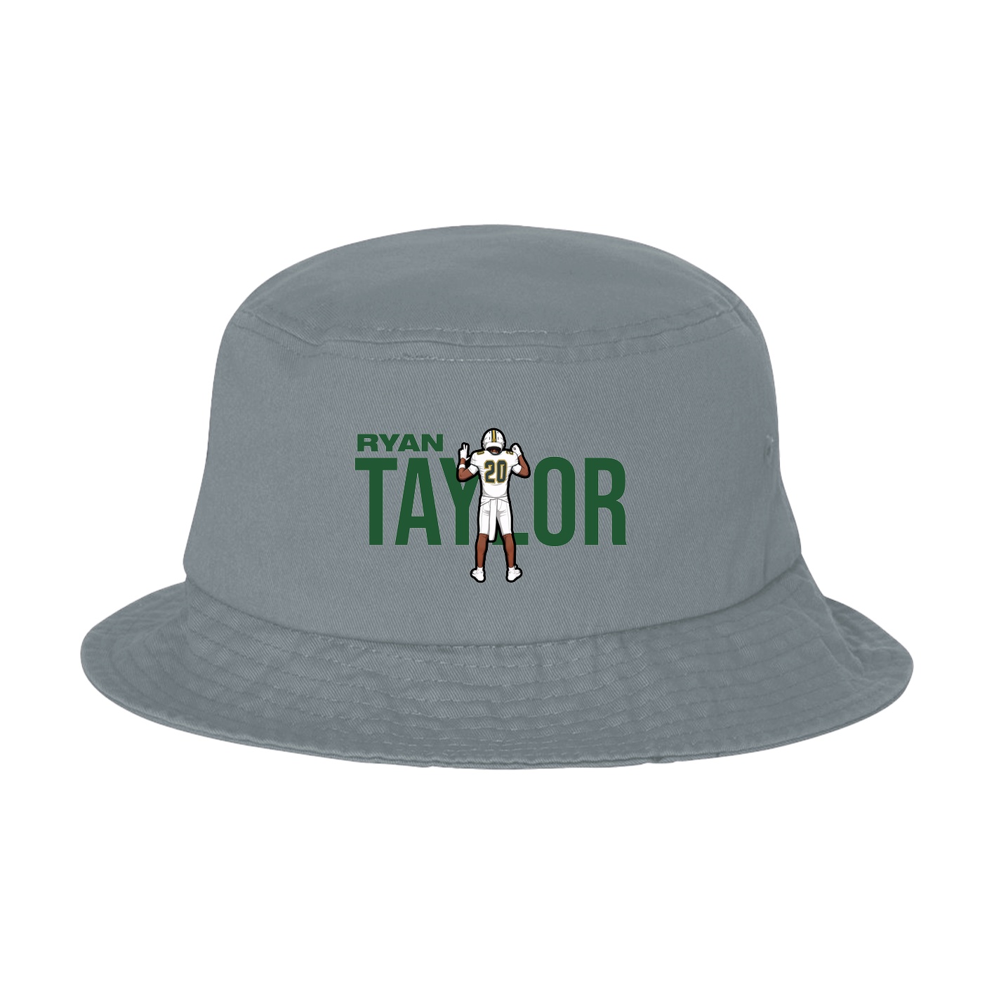Bucket Cap — Player Name in Grey