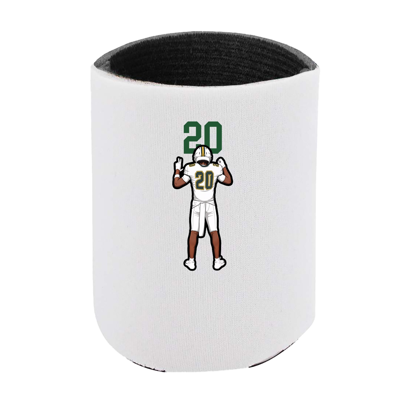 Can Holder — Number Top in White