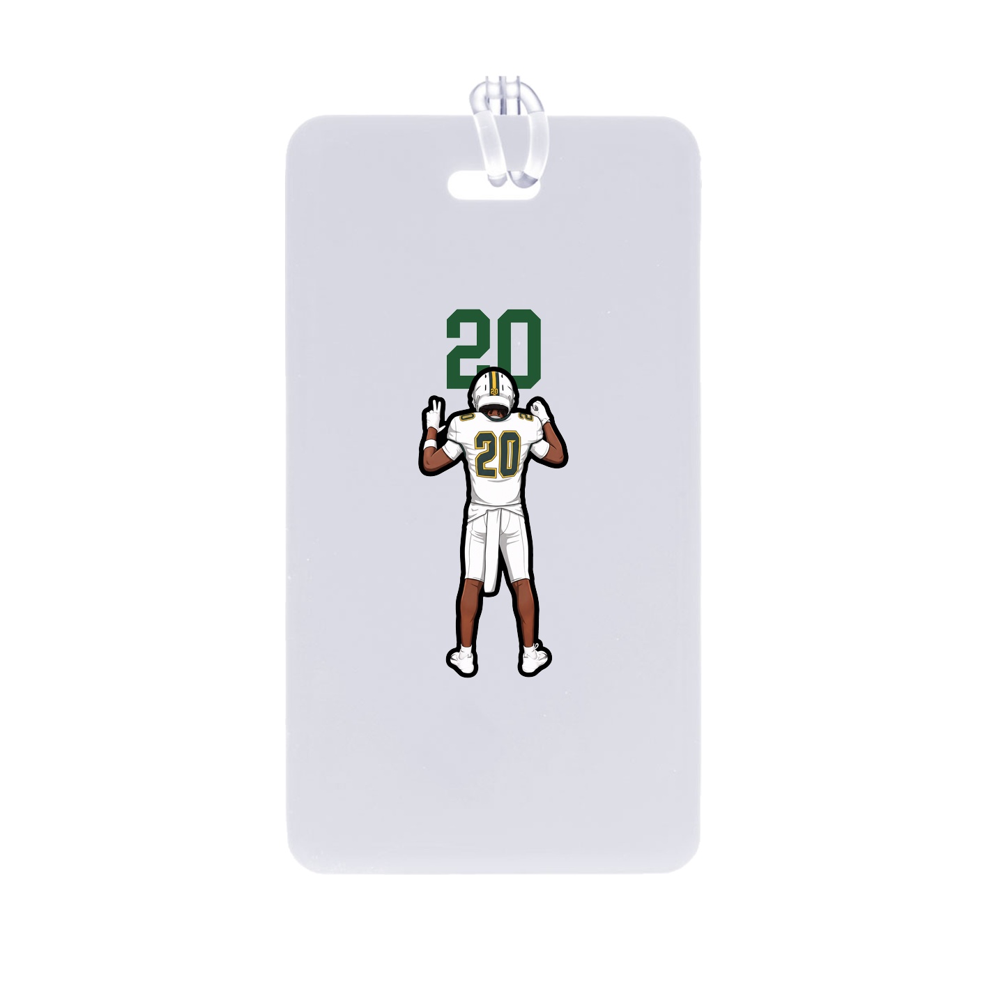 Bag Tag — Number Top in Classic