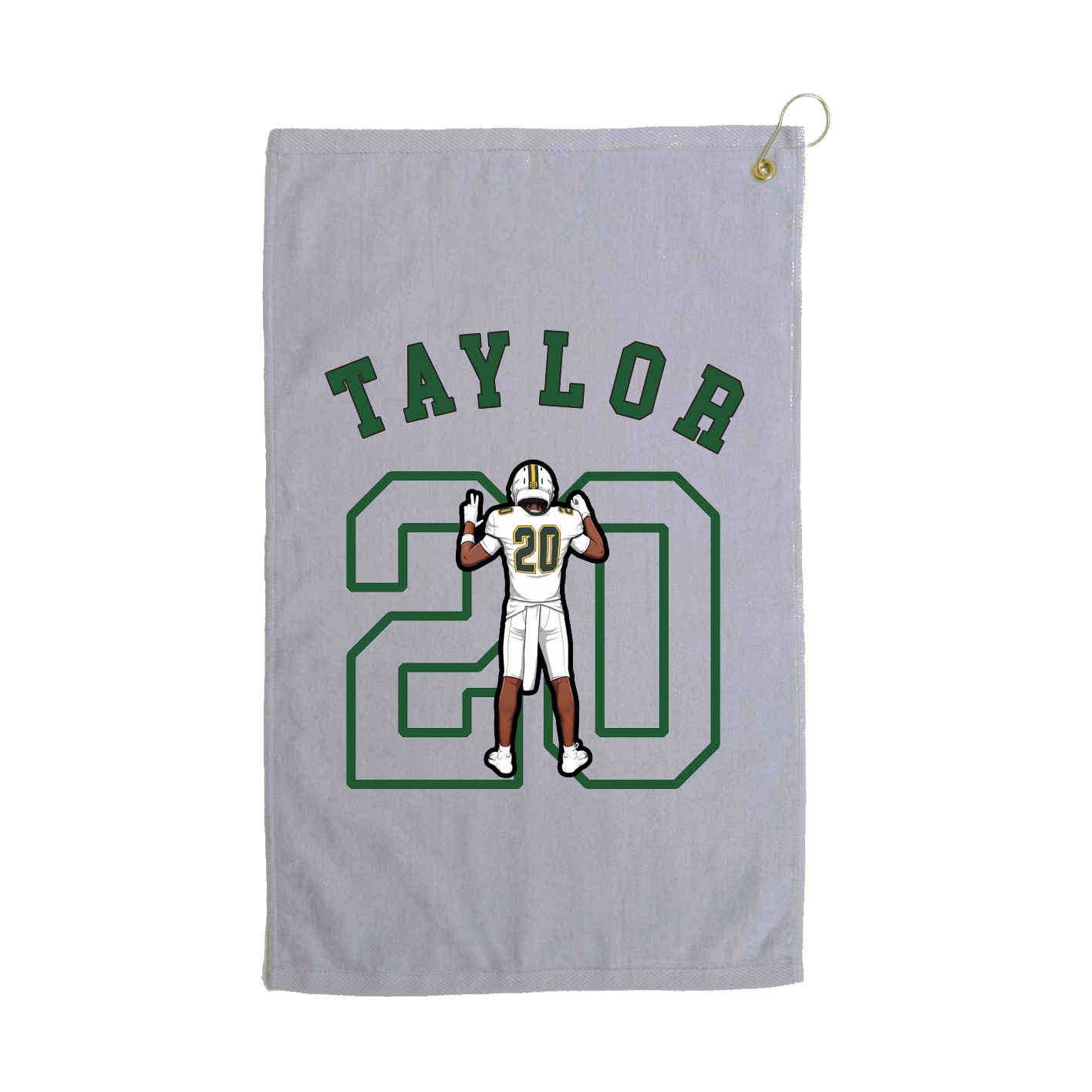 Golf Towel — Shirsey Arch in Grey