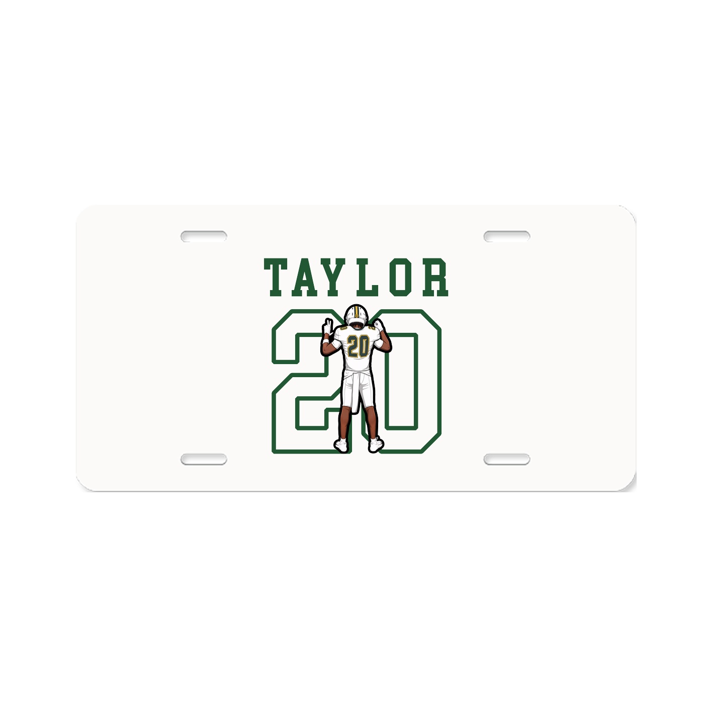 License Plate — Shirsey in Classic
