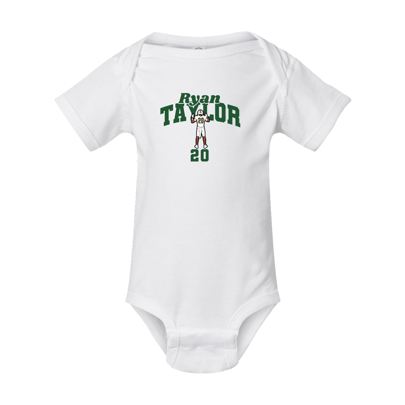 Baby Onesie — Signature Arch in White