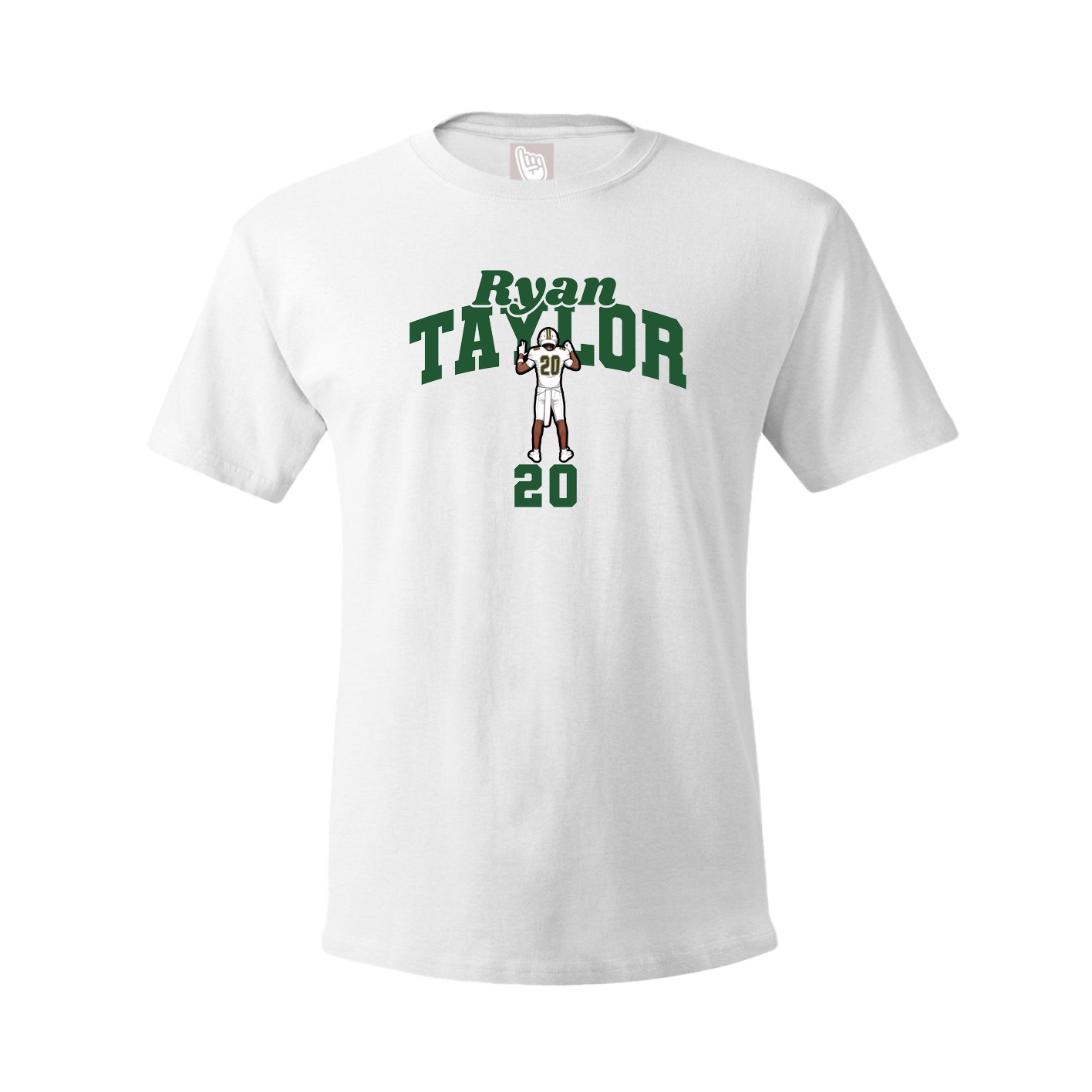 Youth Tee — Signature Arch in White