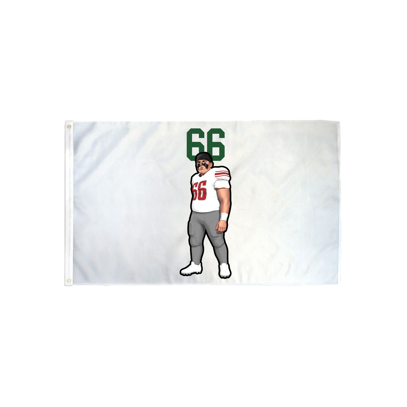 3x5 Flag — Number Top in Classic