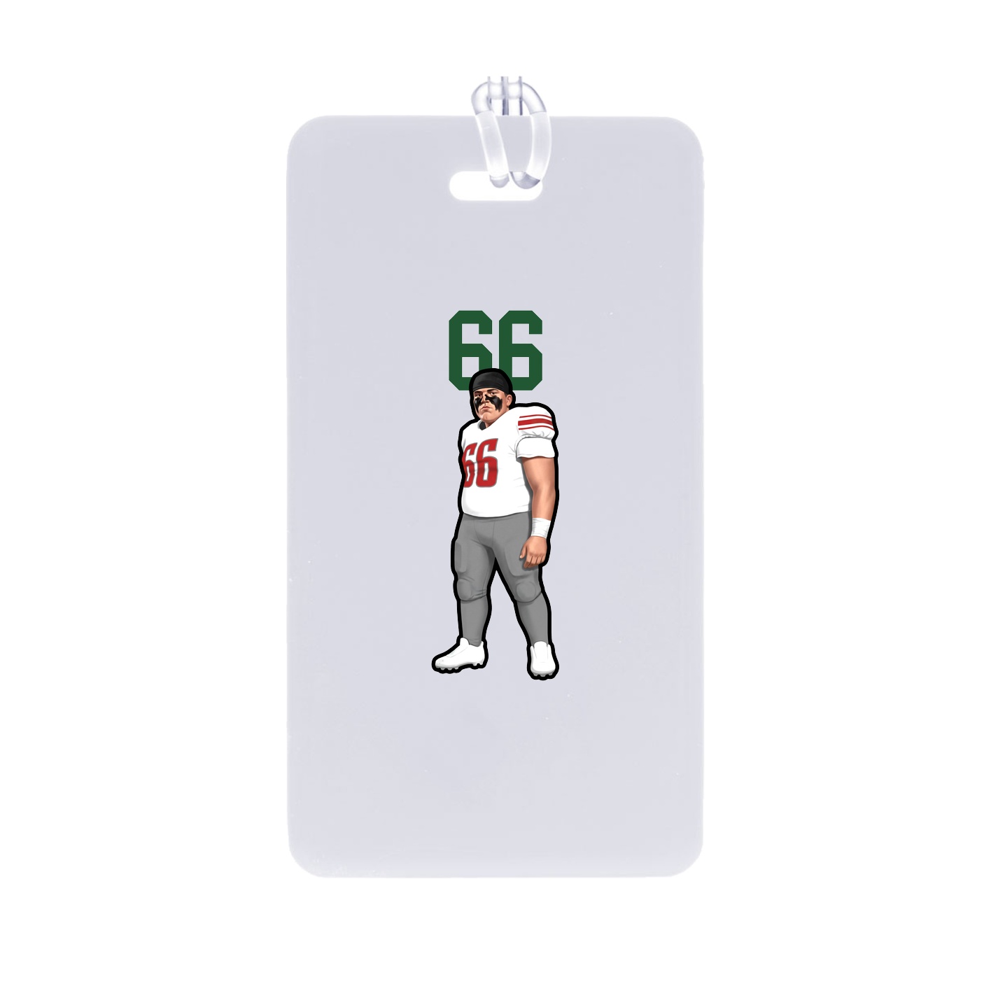 Bag Tag — Number Top in Classic