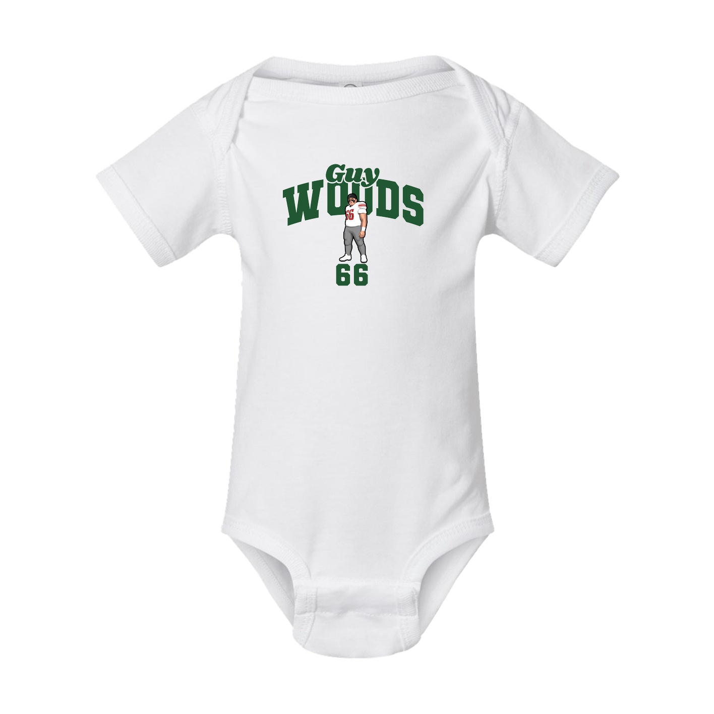 Baby Onesie — Signature Arch in White
