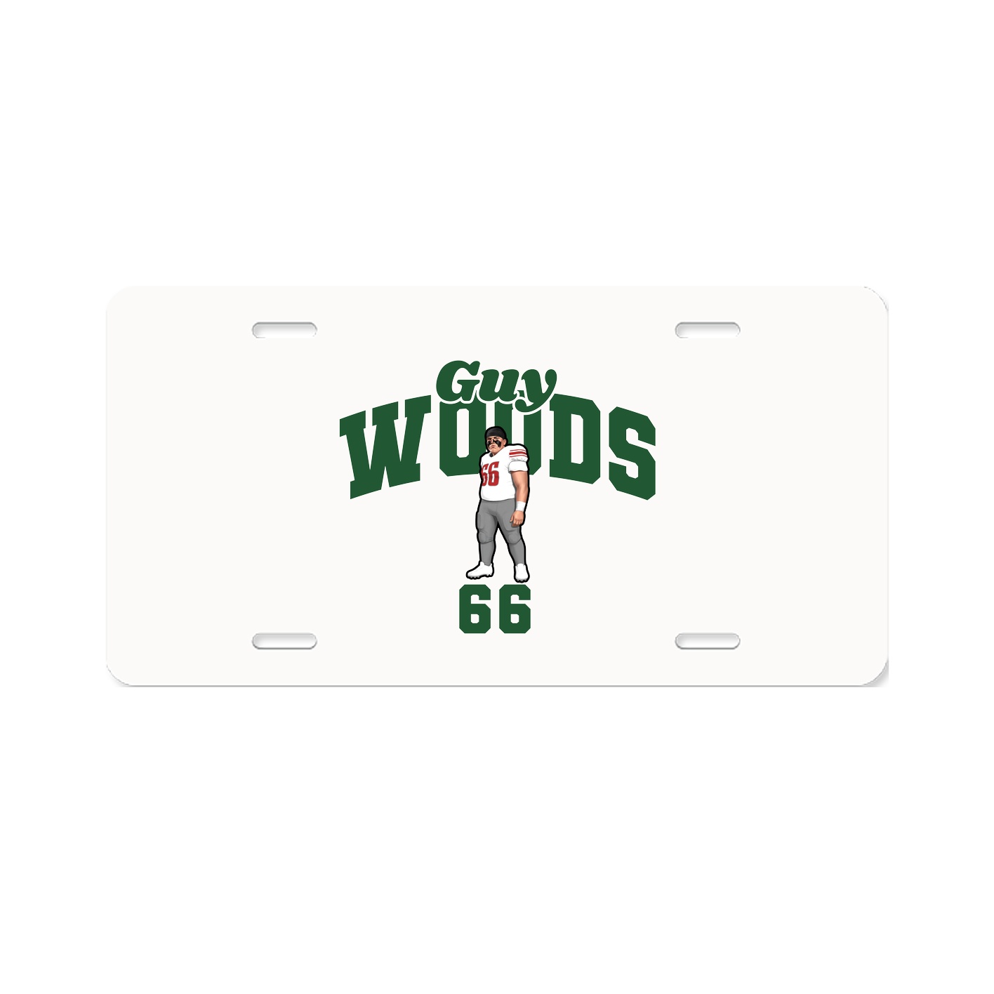 License Plate — Signature Arch in Classic