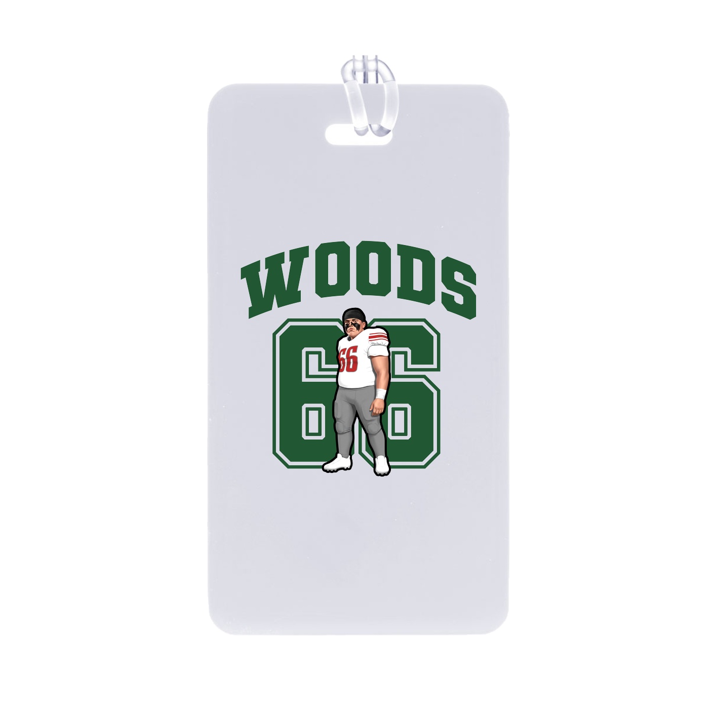 Bag Tag — Number in Classic