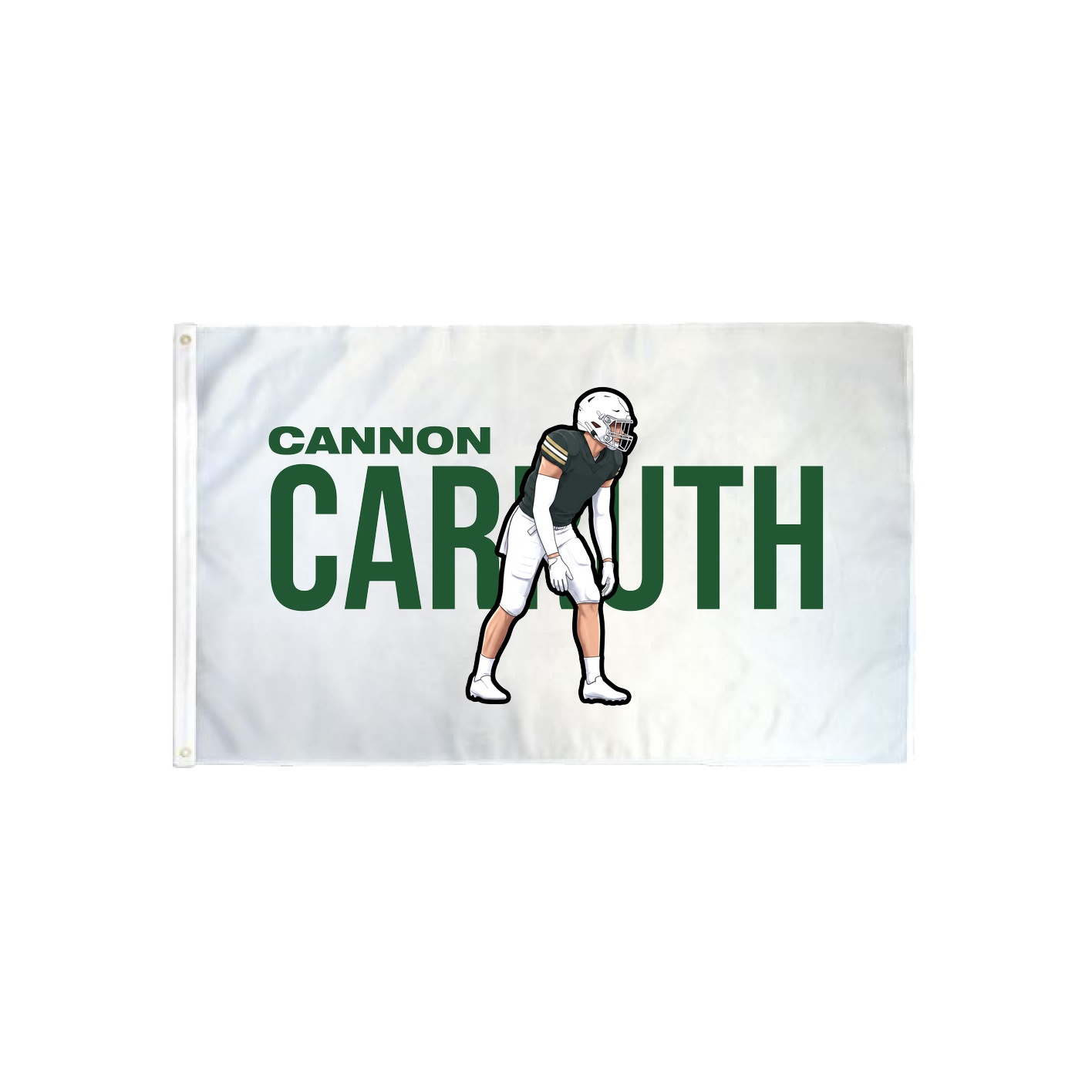 3x5 Flag — Player Name in Classic