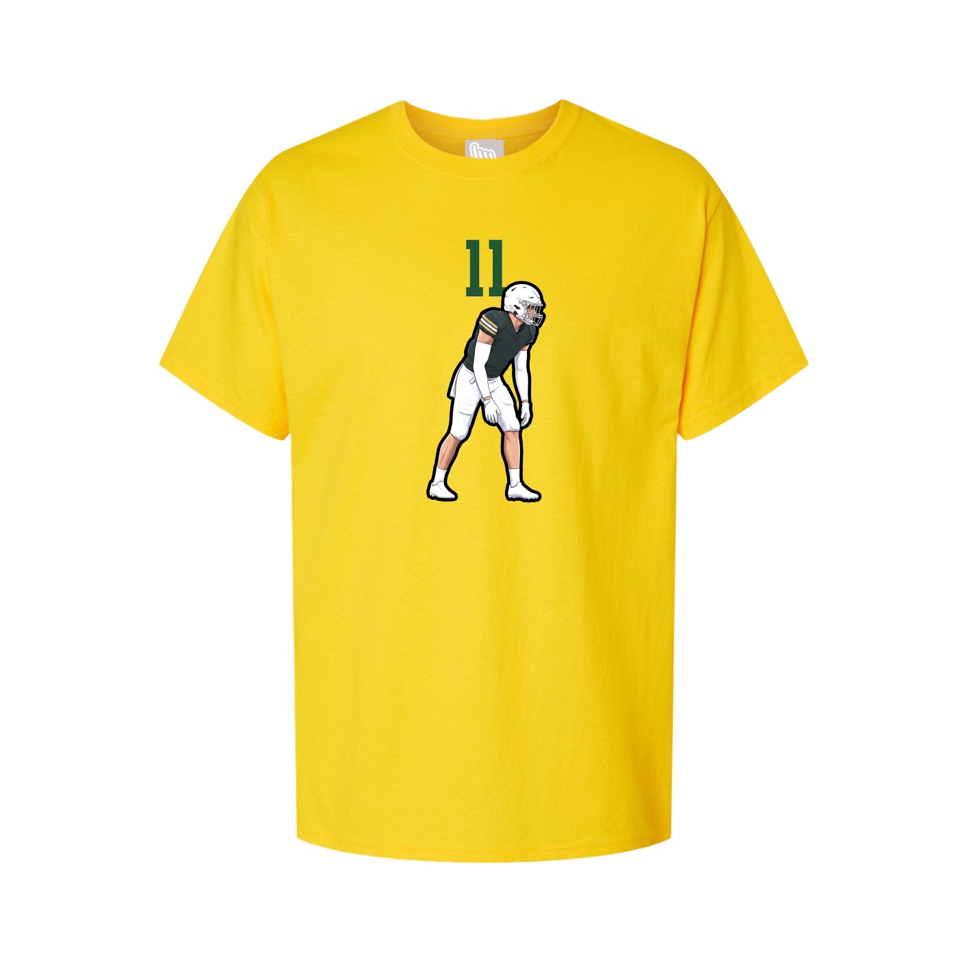 Tee — Number Top in Gold