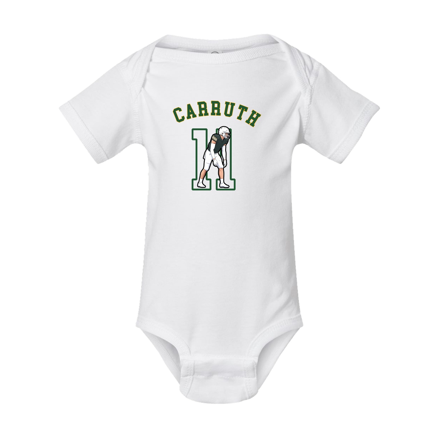 Baby Onesie — Shirsey Arch in White