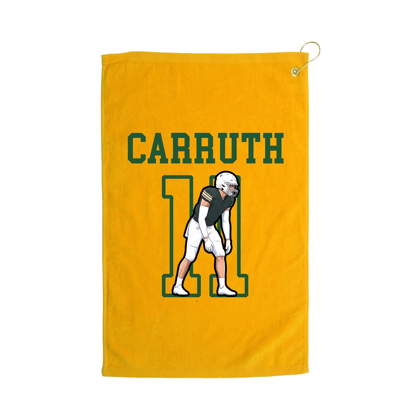 Golf Towel — Shirsey in Gold