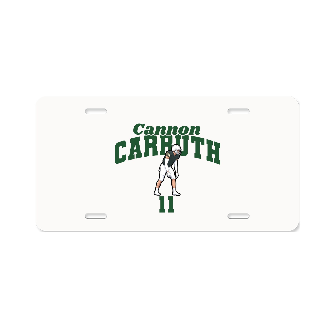 License Plate — Signature Arch in Classic