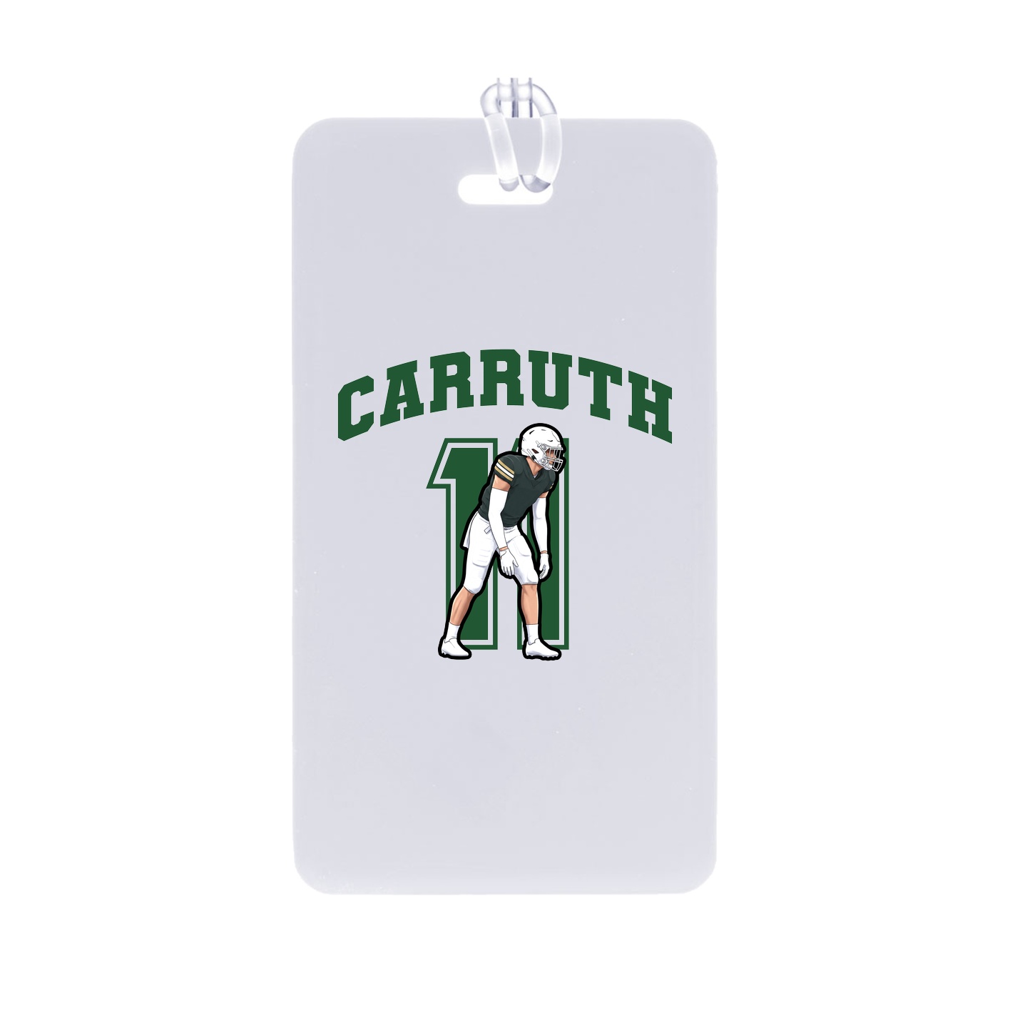 Bag Tag — Number in Classic