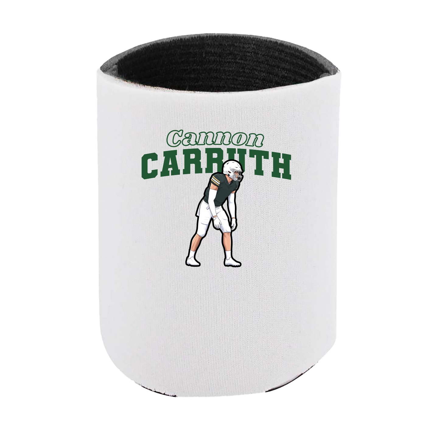 Can Holder — Name Arch in White