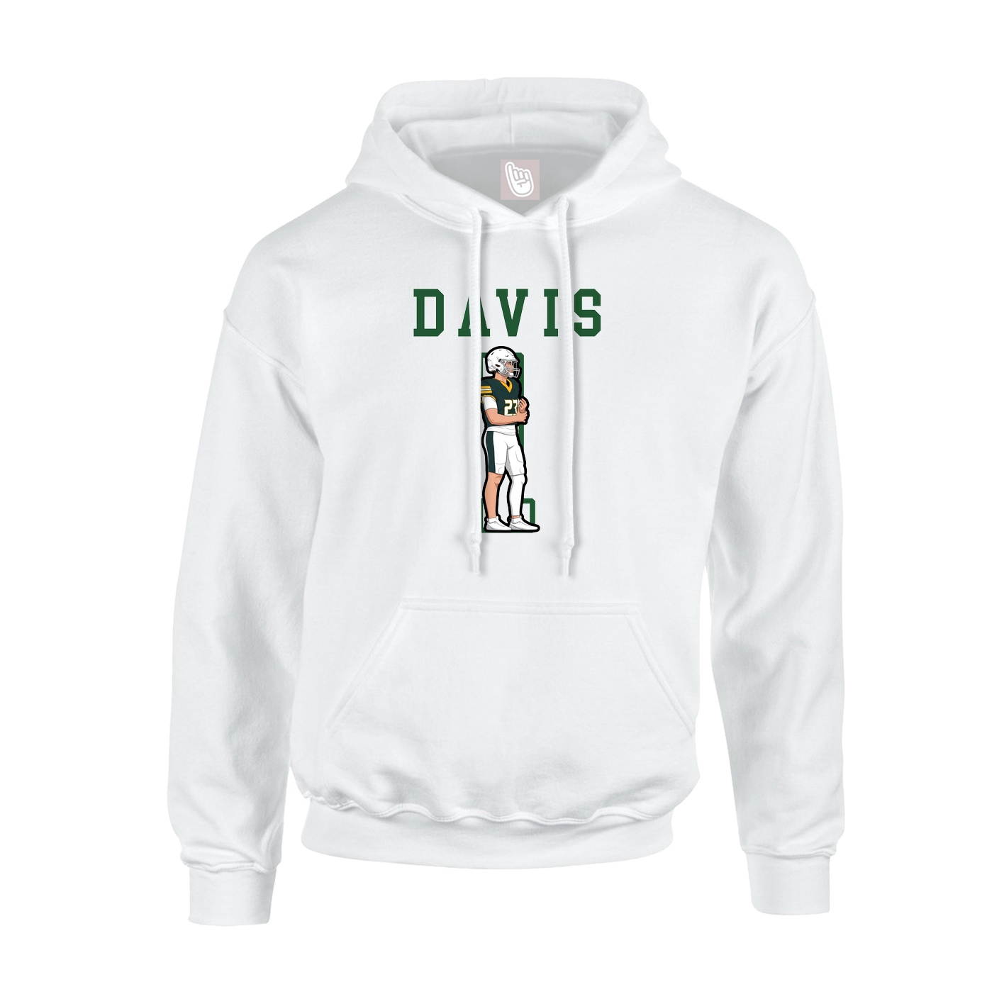 Youth Hoodie — Shirsey in White