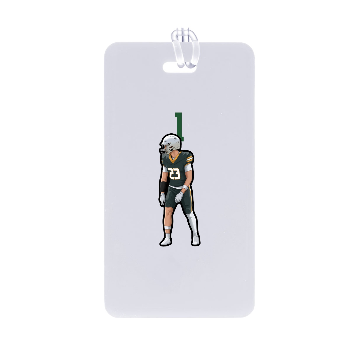 Bag Tag — Number Top in Classic