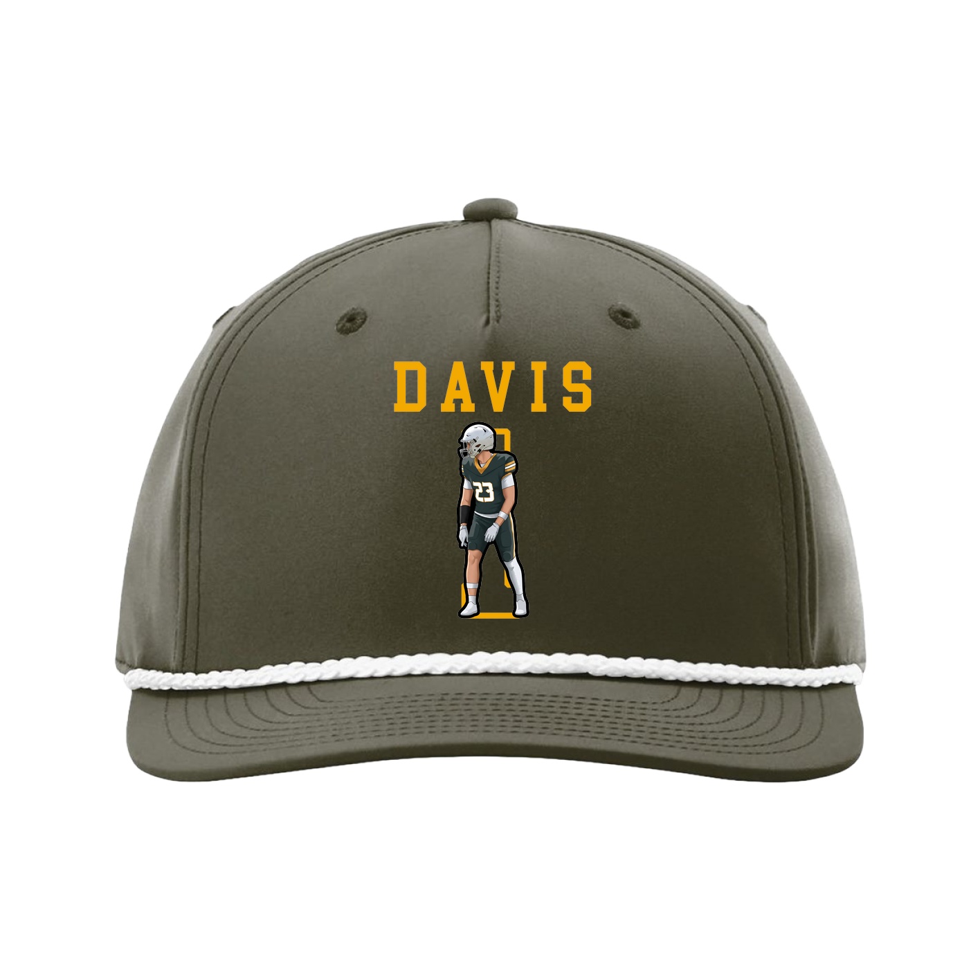 Five-Panel Classic Rope Cap — Shirsey in Green
