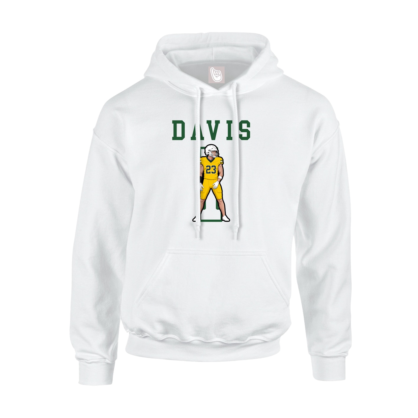 Youth Hoodie — Shirsey in White