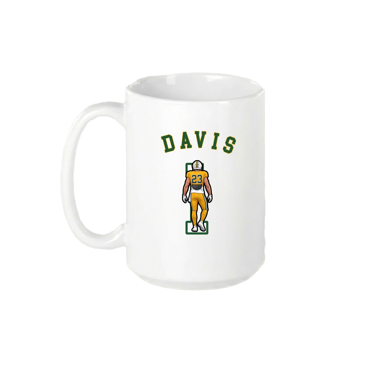 15oz Coffee Mug — Shirsey Arch in White
