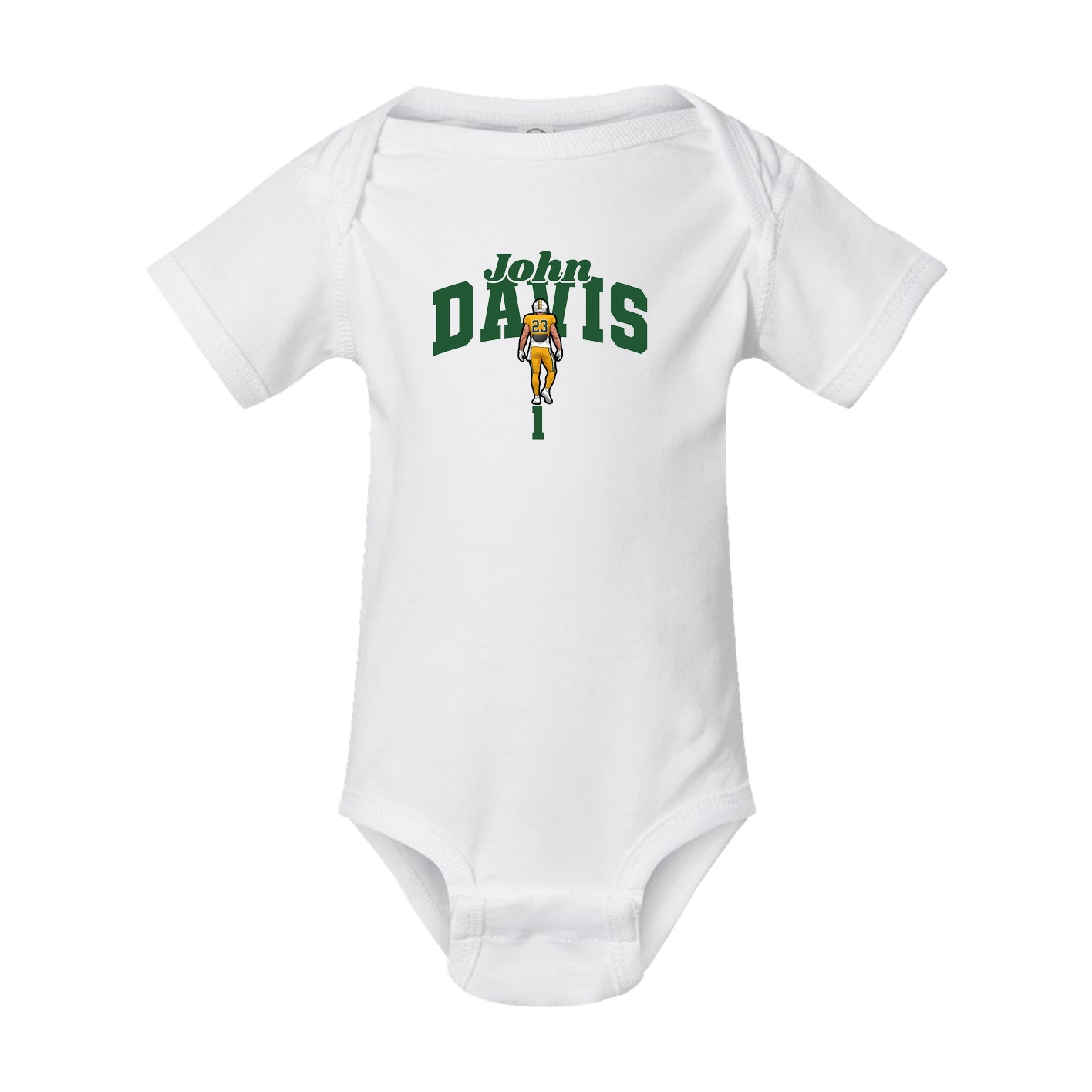 Baby Onesie — Signature Arch in White