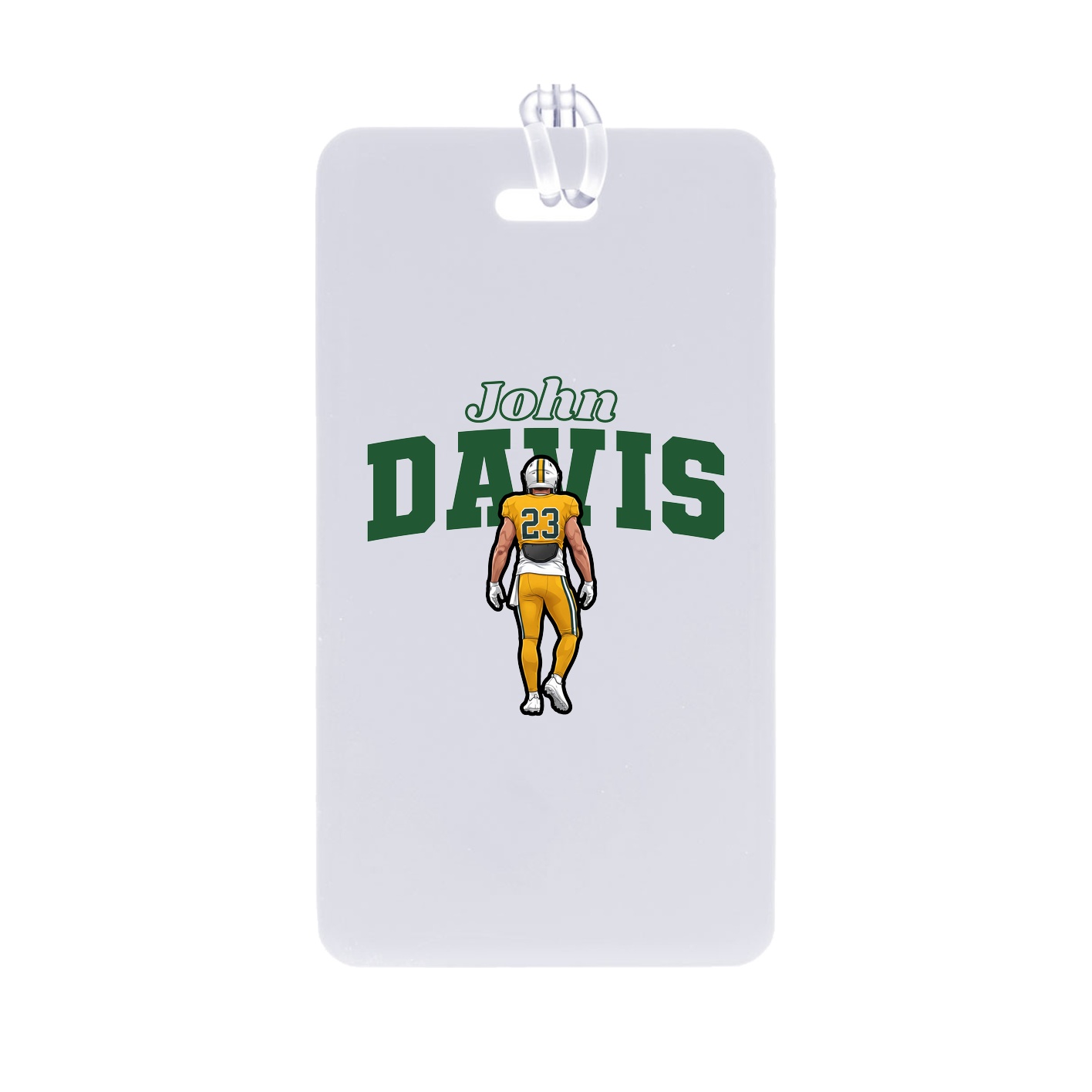 Bag Tag — Name Arch in Classic