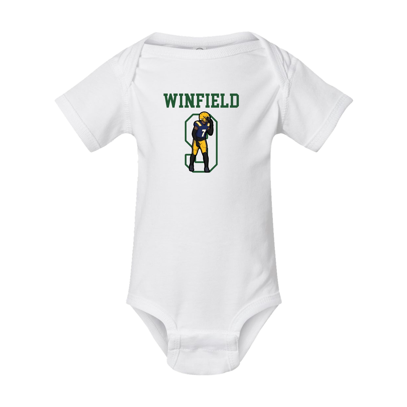 Baby Onesie — Shirsey in White