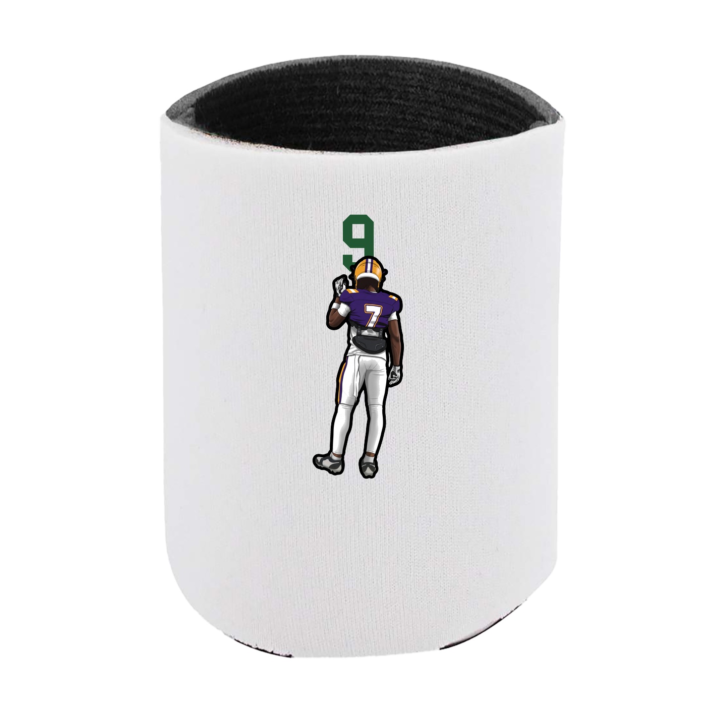 Can Holder — Number Top in White